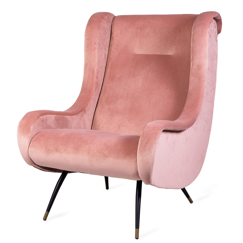 Кресло Sofia pink Розовый пастельный Кресло Sofia pink Розовый пастельный в Брянске | Loft Concept