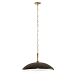 Подвесной светильник с широким куполообразным плафоном Kichler варинант исполнения - 2 | Loft Concept в Брянске