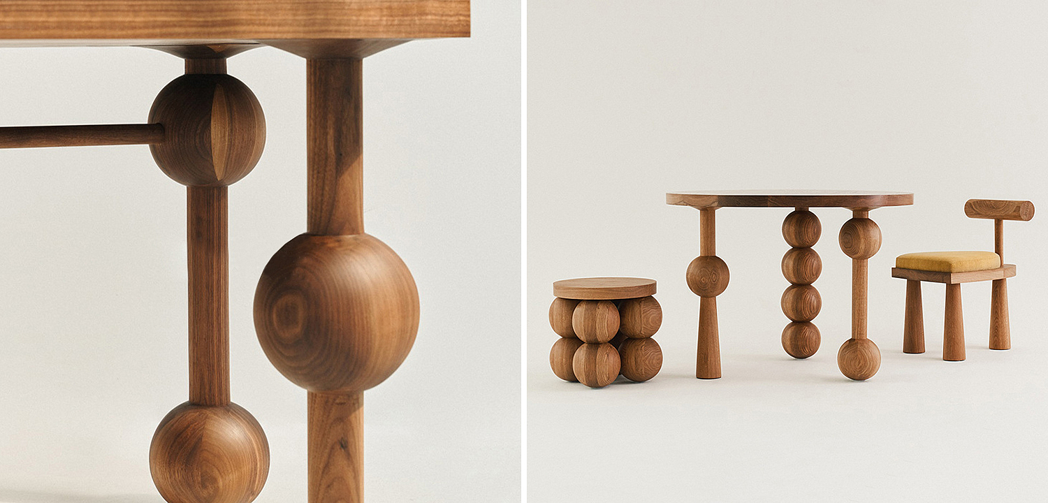 Круглый обеденный стол Keith Unique Shape Dining Table - Loft-Concept в Брянске