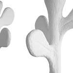 Люстра с белым каркасом и тканевыми абажурами Natural Stems варинант исполнения - 2 | Loft Concept в Брянске