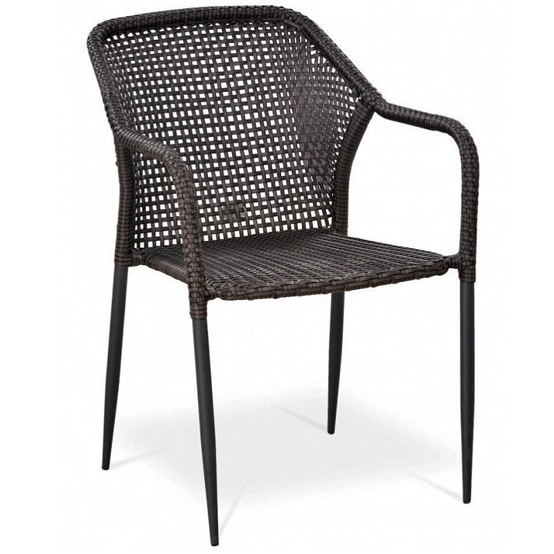 Стул Rottan stool brown Коричневый Черный Стул Rottan stool brown Коричневый Черный в Брянске | Loft Concept