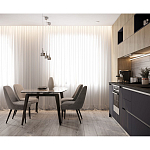 Прямая кухня с фасадом под дерево Maurice Kitchen Set варинант исполнения - 2 | Loft Concept в Брянске