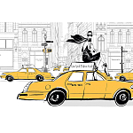 Megan Hess. New york: through a fashion eye варинант исполнения - 4 | Loft Concept в Брянске