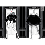 Megan Hess. Elegance варинант исполнения - 5 | Loft Concept в Брянске