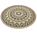 Ковер круглый из комбинированного состава Fantasy варинант исполнения - 3 | Loft Concept в Брянске