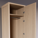 Узкий Шкаф Primo с 2 выдвижными ящиками Светлый дуб варинант исполнения - 6 | Loft Concept в Брянске
