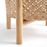 Кашпо на ножках из бамбука Bamboo Decor варинант исполнения - 6 | Loft Concept в Брянске