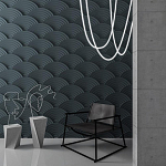 Гипсовая 3D Панель Aura варинант исполнения - 3 | Loft Concept в Брянске