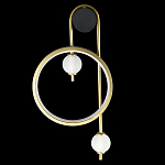 Бра с круглой рамкой и стеклянными белыми шарами B.LUX C Ball варинант исполнения - 2 | Loft Concept в Брянске