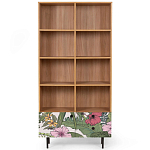 Широкий стеллаж с принтом Elise Rack варинант исполнения - 10 | Loft Concept в Брянске