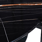 Стол журнальный круглый черный с полкой Inherence варинант исполнения - 3 | Loft Concept в Брянске