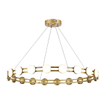 Люстра кольцевая с круглыми светодиодными источниками света Maxine Light варинант исполнения - 7 | Loft Concept в Брянске