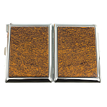 Портсигар с газовой зажигалкой из натурального камня Яшма Змеиная Stone Cigarettes Cases варинант исполнения - 9 | Loft Concept в Брянске