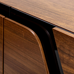 ТВ-тумба с узором из шпона на фасаде Sahara варинант исполнения - 4 | Loft Concept в Брянске