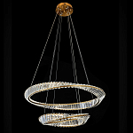 Люстра подвесная из 2-х колец Round Air Chandelier варинант исполнения - 1 | Loft Concept в Брянске