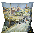 Подушка декоративная Москворецкий мост Impressionism in Art варинант исполнения - 1 | Loft Concept в Брянске