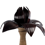 Настольная лампа черная INDONESIAN LAMPS варинант исполнения - 2 | Loft Concept в Брянске