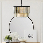 Люстра круглая с подвесками из натурального перламутра Nacre варинант исполнения - 2 | Loft Concept в Брянске