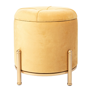 Пуф Gold Legs бежевый