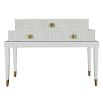 Премиальная Консоль с тремя ящиками Elsa Dreams White варинант исполнения - 4 | Loft Concept в Брянске