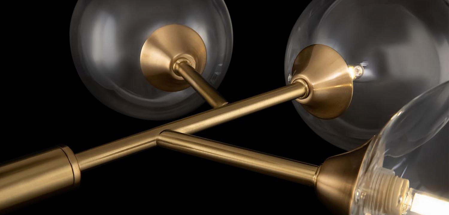 Потолочная люстра Gallotti & Radice Bronze 6 Потолочная люстра Gallotti & Radice Bronze 6 - Loft-Concept в Брянске