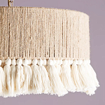 Люстра круглая плетеная с кисточками Solar Glow варинант исполнения - 7 | Loft Concept в Брянске