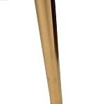 Стул бежевый из экокожи на золотых ножках Attribute of Elegance варинант исполнения - 5 | Loft Concept в Брянске