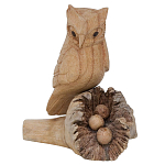 Статуэтка из дерева сова Animals of the World варинант исполнения - 3 | Loft Concept в Брянске