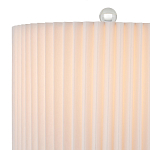 Настольная лампа с прозрачным корпусом и фактурным абажуром Charm and Luxury варинант исполнения - 2 | Loft Concept в Брянске