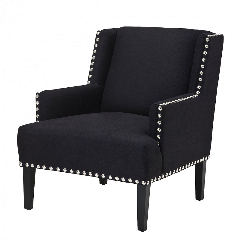 Кресло Eichholtz Chair Randall Черный Кресло Eichholtz Chair Randall Черный в Брянске | Loft Concept
