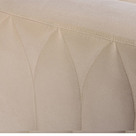 Кресло велюровое бежевое Cubic Silhouette варинант исполнения - 5 | Loft Concept в Брянске