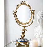 Настольное зеркало в бронзовой рамке Eden Garden варинант исполнения - 4 | Loft Concept в Брянске