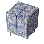 Тумба Short Ufo Blue варинант исполнения - 3 | Loft Concept в Брянске