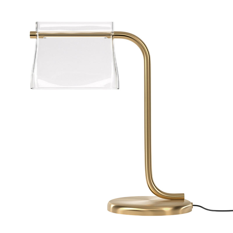 Настольный светильник Cabaret 3000К 8Вт Латунь Прозрачный в Брянске | Loft Concept 
