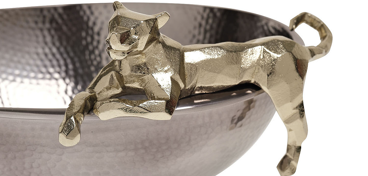 Блюдо Gold Jaguar Блюдо Gold Jaguar - Loft-Concept в Брянске