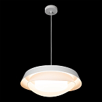 Подвесной светильник круглый белого цвета из металла Vita Cuna варинант исполнения - 6 | Loft Concept в Брянске