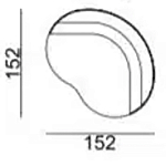 Кушетка Calypso варинант исполнения - 6 | Loft Concept в Брянске