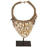 Этническое ожерелье с перламутровыми ракушками Mother of Pearl Shell Necklace варинант исполнения - 1 | Loft Concept в Брянске
