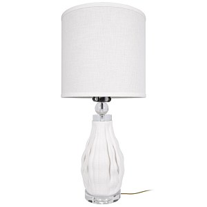 Настольная лампа керамическая бежевая Amazonia