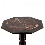 Кофейный стол из натуральных камней Змеевик и Яшма Natural Stone Tables варинант исполнения - 10 | Loft Concept в Брянске