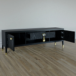 TV-тумба Дизайнерская Elsa Dreams Black варинант исполнения - 3 | Loft Concept в Брянске