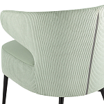 Современное мягкое кресло на металлических ножках Rakush Pistachio варинант исполнения - 7 | Loft Concept в Брянске