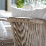 Кресло уличное Bonnie Beige Chair варинант исполнения - 9 | Loft Concept в Брянске