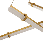 Светодиодная люстра Trumpet Tube Brass 107 варинант исполнения - 3 | Loft Concept в Брянске