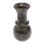 Ваза декоративная для цветов из камня змеевик Vase Serpentine варинант исполнения - 2 | Loft Concept в Брянске