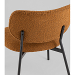 Кресло лаунж Jamie букле горчичный варинант исполнения - 3 | Loft Concept в Брянске