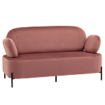 Диван в велюровой обивке цвета пыльная роза COLOR BLOCK варинант исполнения - 1 | Loft Concept в Брянске