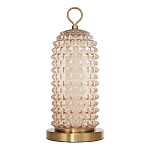 Настольная лампа с факутрным стеклянным плафоном Sonora варинант исполнения - 2 | Loft Concept в Брянске