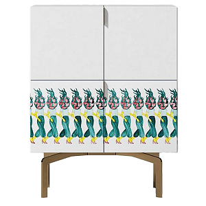 Тумба  Shotr Fruit Forest White