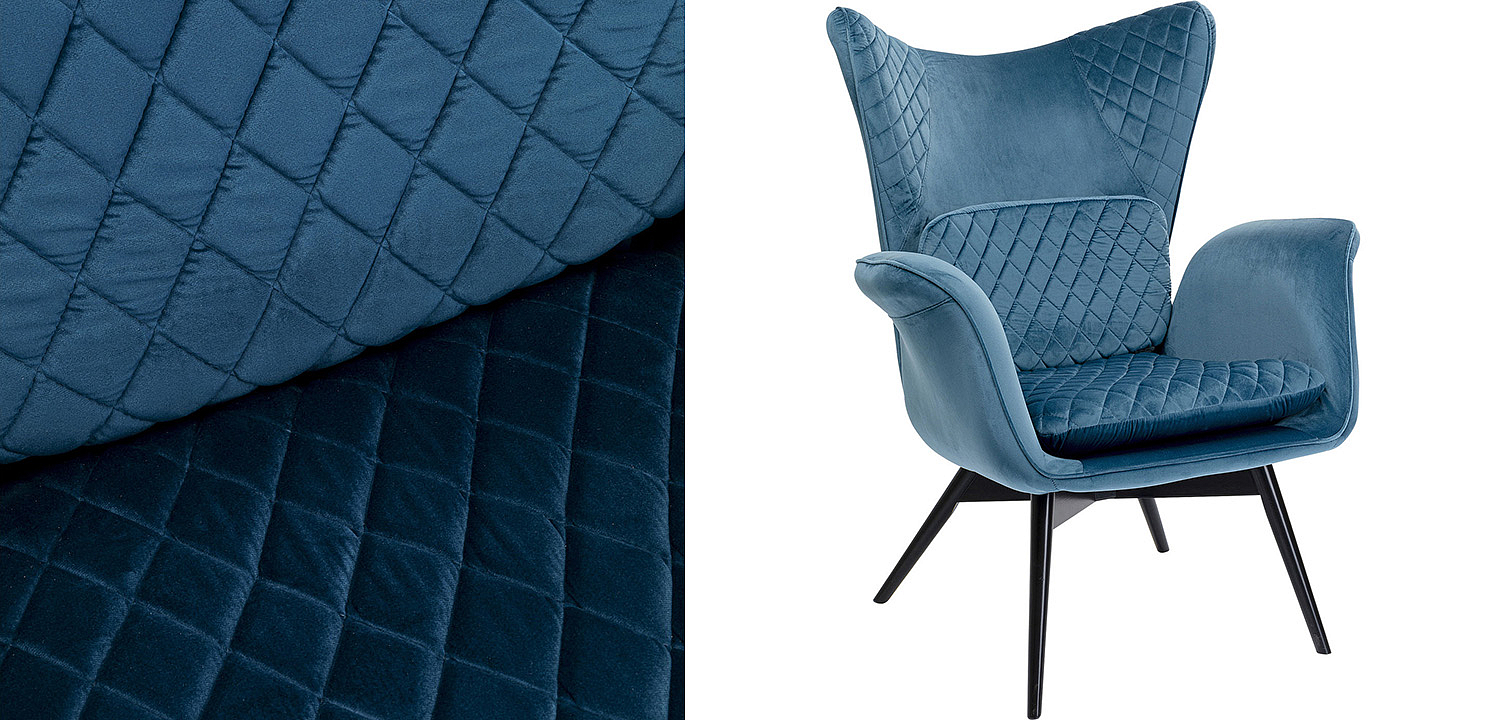 Кресло Blue Velvet Throne Кресло Blue Velvet Throne - Loft-Concept в Брянске